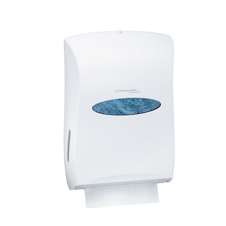 Deluxdesigns 18.85 x 13.31 x 5.85 in. Universal Towel Dispenser, White DE1415544